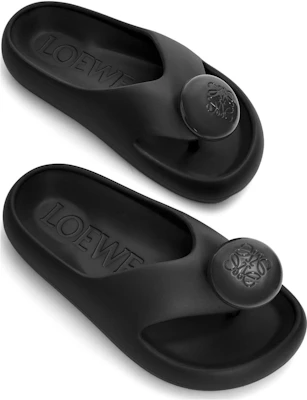 LOEWE Slipper 'Black Comfort' M616S03X01-1100 Shop LOEWE Slipper 'Black Comfort' M616S03X01-1100