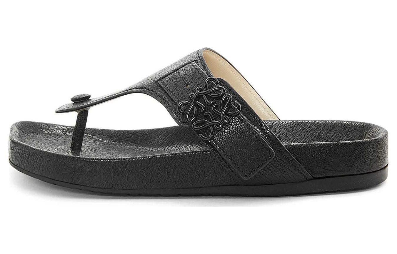 LOEWE Slipper 'CMFT Round Toe Black'
