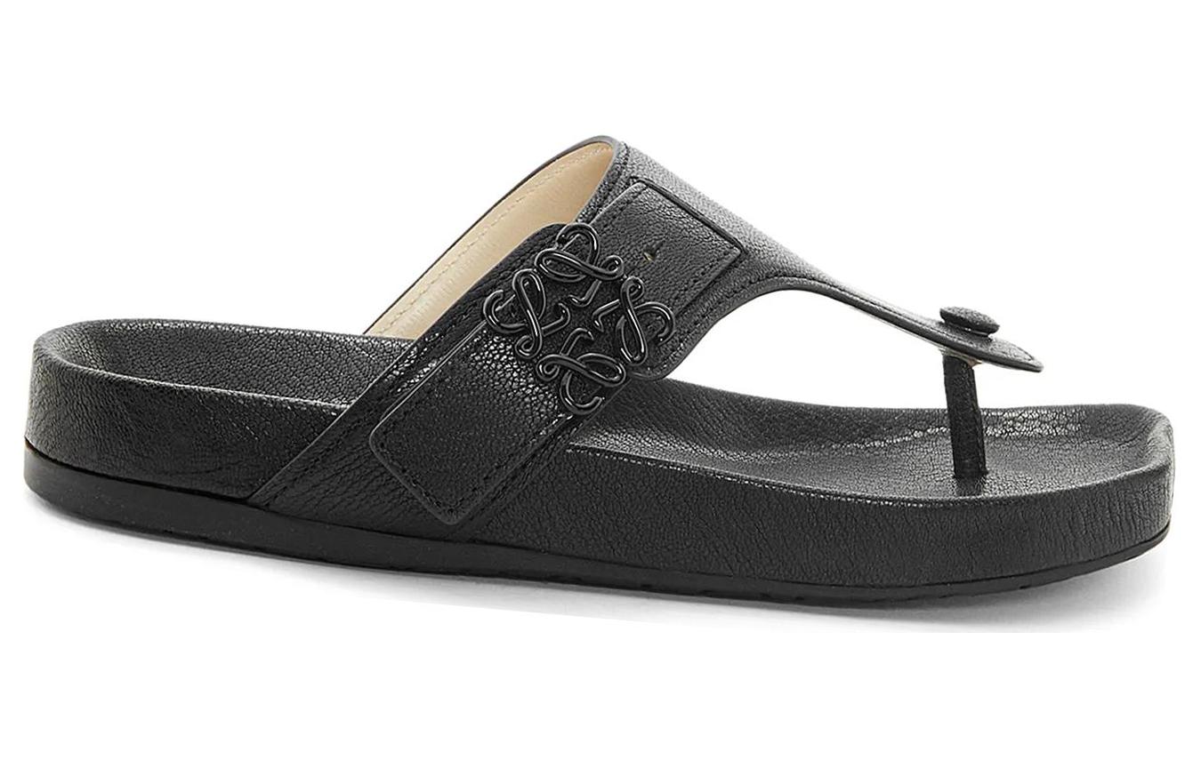 LOEWE Slipper 'CMFT Round Toe Black' 圖 2