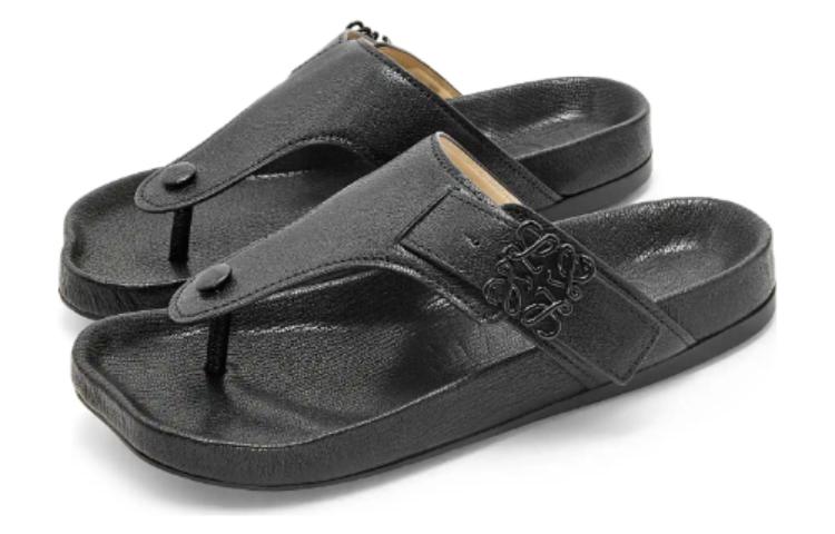 LOEWE Slipper 'CMFT Round Toe Black' 圖 4