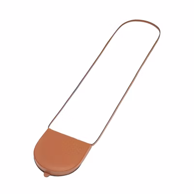 LOEWE Small Heel Pouch Shopper Bag Tan
