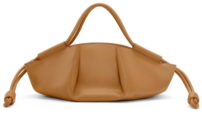 LOEWE 小号 Paseo 闪亮小牛皮手袋 橡木色 Order LOEWE 小号 Paseo 闪亮小牛皮手袋 橡木色