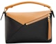 Order LOEWE Small Puzzle Bag in Classic Calfskin Warm Desert/Black