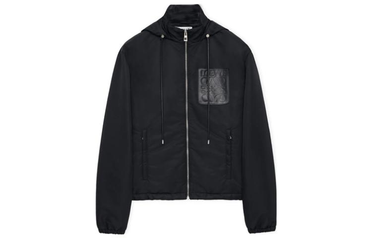 LOEWE Solid Color Drawstring Jacket with Zippered Pocket for Men. H526Y02W68-1100