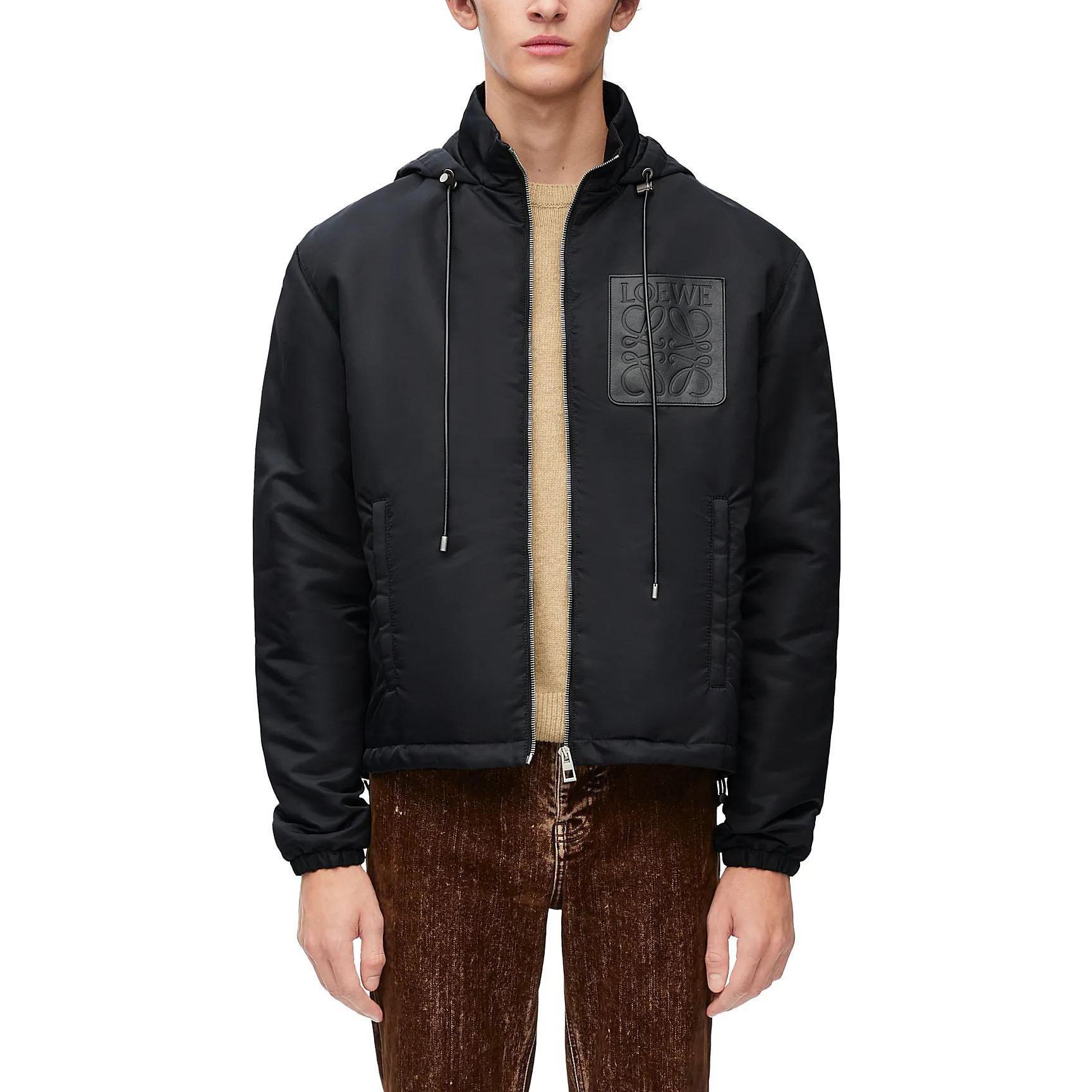 Cheap 로에웨 솔리드 컬러 드로우스트링 재킷 남성용 지퍼 포켓. H526Y02W68-1100