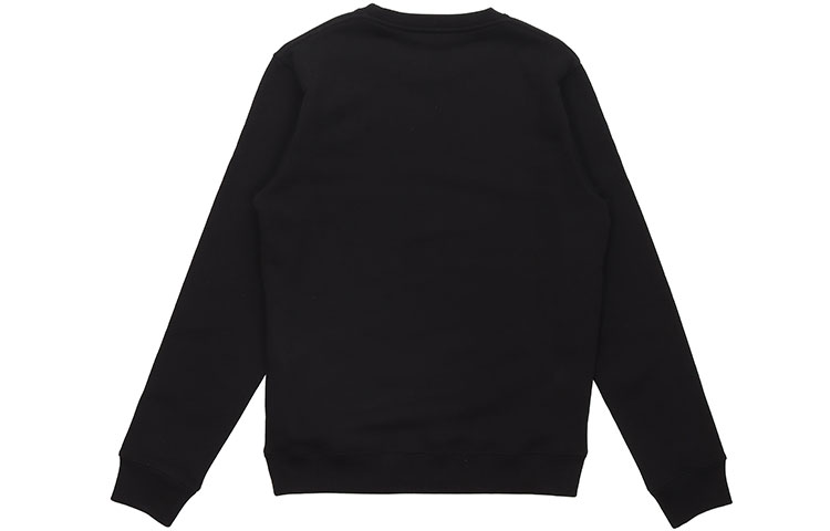 Lookbook ロエベ ソリッド 刺繍 プルオーバー 長袖 スウェットシャツ ブラック H526Y24J11-1100
