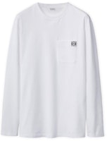 LOEWE SS21 Anagram Crewneck Long Sleeve T-Shirt White H526Y24J04-2100 LOEWE SS21 Anagram Crewneck Long Sleeve T-Shirt White H526Y24J04-2100