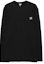 Order LOEWE SS21 Anagram長袖T恤 黑色 H526Y24J04-1100