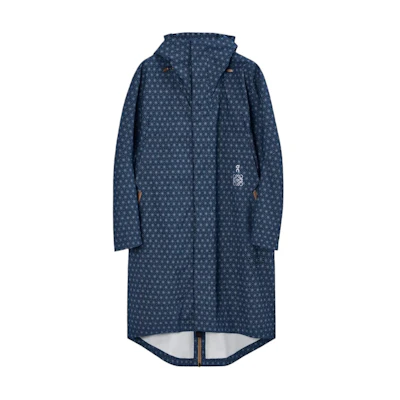 LOEWE SS22 Long Zip Hoodie Coat Blue H10086Y2-4J01