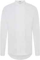 LOEWE SS22 White Solid Color Long-Sleeve Button-Up Shirt H800Y05X14-2100 LOEWE SS22 White Solid Color Long-Sleeve Button-Up Shirt H800Y05X14-2100