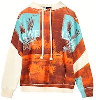 LOEWE SS22 Paula’s Ibiza Brown Hoodie Alphabet Print Long Sleeve Sweatshirt H616Y25X07-1905 LOEWE SS22 Paula’s Ibiza Brown Hoodie Alphabet Print Long Sleeve Sweatshirt H616Y25X07-1905