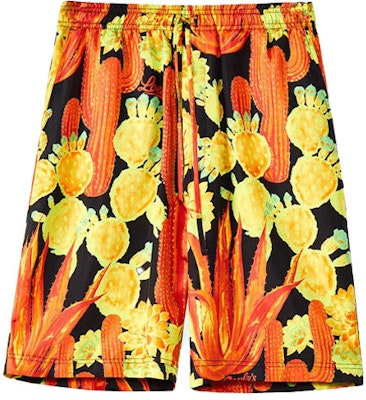 LOEWE SS22 Paula's Ibiza Cactus Print Drawstring Shorts Yellow . H616Y04X47-1108 Buy LOEWE SS22 Paula's Ibiza Cactus Print Drawstring Shorts Yellow . H616Y04X47-1108