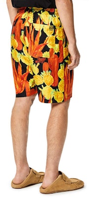 LOEWE SS22 Paula's Ibiza Cactus Print Drawstring Shorts Yellow . H616Y04X47-1108 Shop LOEWE SS22 Paula's Ibiza Cactus Print Drawstring Shorts Yellow . H616Y04X47-1108