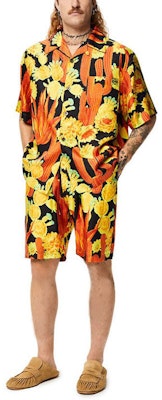 LOEWE SS22 Paula's Ibiza Cactus Print Drawstring Shorts Yellow . H616Y04X47-1108 Purchase LOEWE SS22 Paula's Ibiza Cactus Print Drawstring Shorts Yellow . H616Y04X47-1108