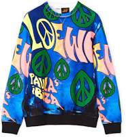 LOEWE SS22 Paula’s Ibiza Letter Print Multicolor Long-Sleeve Sweatshirt Men H616Y24X08-9990 LOEWE SS22 Paula’s Ibiza Letter Print Multicolor Long-Sleeve Sweatshirt Men H616Y24X08-9990