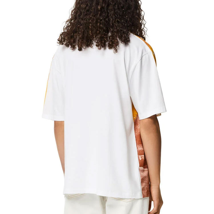 Sizing LOEWE SS22 Paula's Ibiza Palm Tree Print Yellow Unisex T-Shirt. H616Y22X43-1952