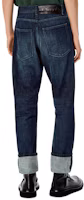 Details for LOEWE SS22 Tapered Washed Cotton Jeans Blue. H526Y04X19-5400