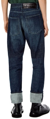 ロエベ SS22 テーパード ウォッシュド コットン ジーンズ ブルー. H526Y04X19-5400 Details for ロエベ SS22 テーパード ウォッシュド コットン ジーンズ ブルー. H526Y04X19-5400