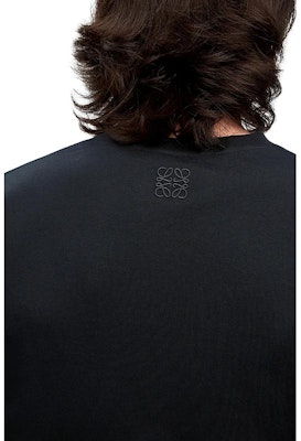 LOEWE SS23 黑色花卉印花短袖圓領T恤 H616Y22X53-1489 Details for LOEWE SS23 黑色花卉印花短袖圓領T恤 H616Y22X53-1489