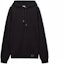 Buy LOEWE SS23 Black Solid Color Drawstring Hoodie Long Sleeve. H526Y25J26-1100