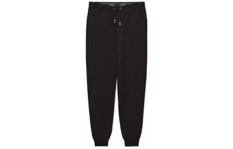 Order LOEWE SS23  Black Solid Color Elastic Waist Jogger Knit Pants H526Y27J19-1100