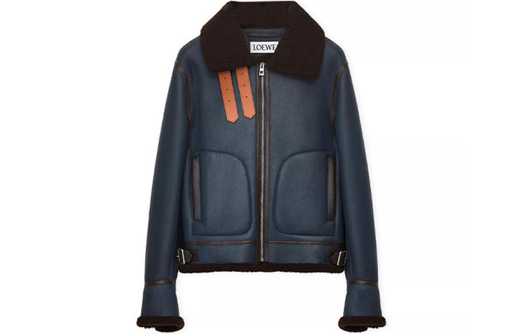 Order Chaqueta Cropped de Manga Larga Azul LOEWE SS23. H526Y19L78-3105