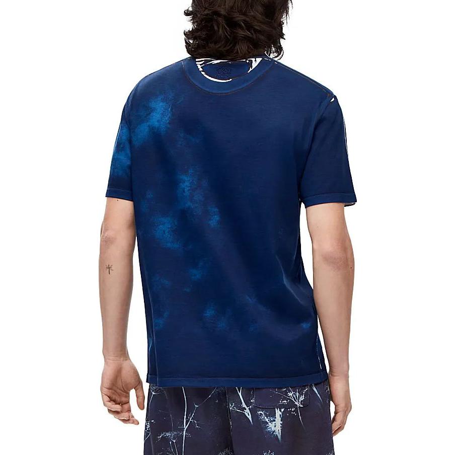 LOEWE SS23  Blue Plant Alphabet Print Crewneck T-Shirt. H616Y22J10-5102 圖 5