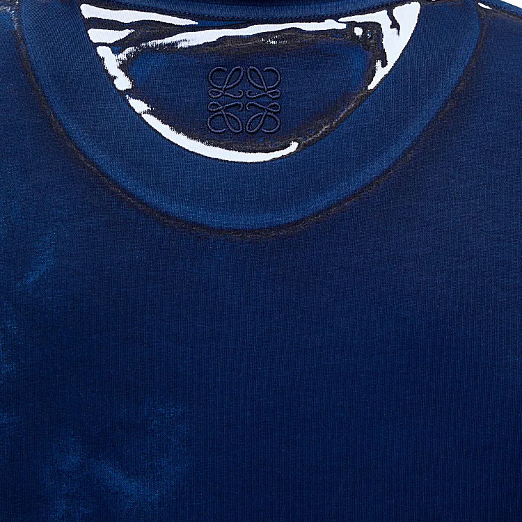 LOEWE SS23  Blue Plant Alphabet Print Crewneck T-Shirt. H616Y22J10-5102 圖 6