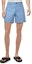 Shop LOEWE SS23 Blue Straight Cotton Shorts with Button Mid-Waist Design. H616Y04W14-5350