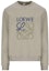 Buy LOEWE SS23 Grey-Green Embroidered Logo Crewneck Long-Sleeve Sweatshirt. H526Y24X10-4380