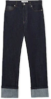 Order LOEWE SS23 Indigo Denim Folded Hem Jeans. H526Y11X41-5820