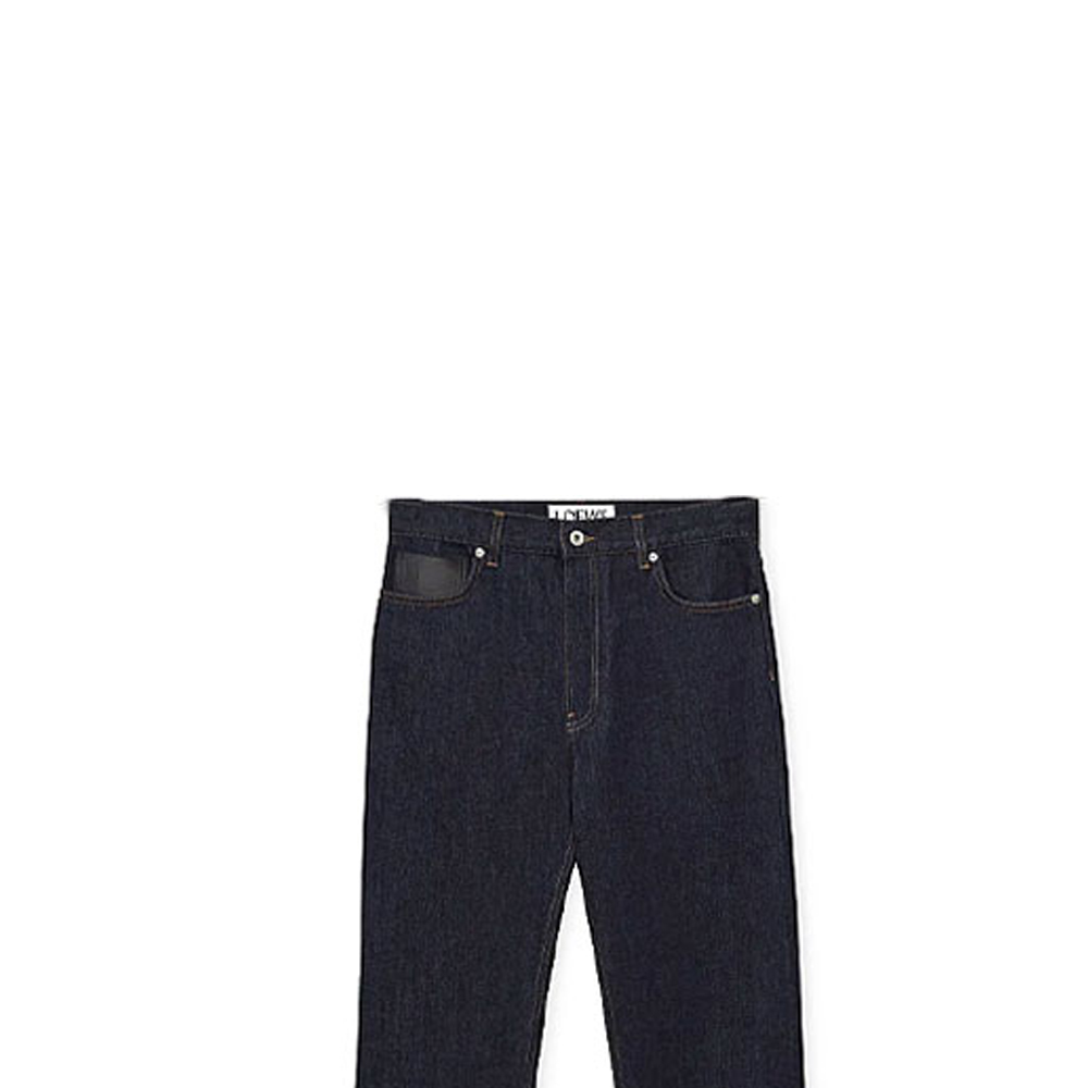 Details for 로에베 SS23 인디고 데님 폴디드 헴 진. H526Y11X41-5820