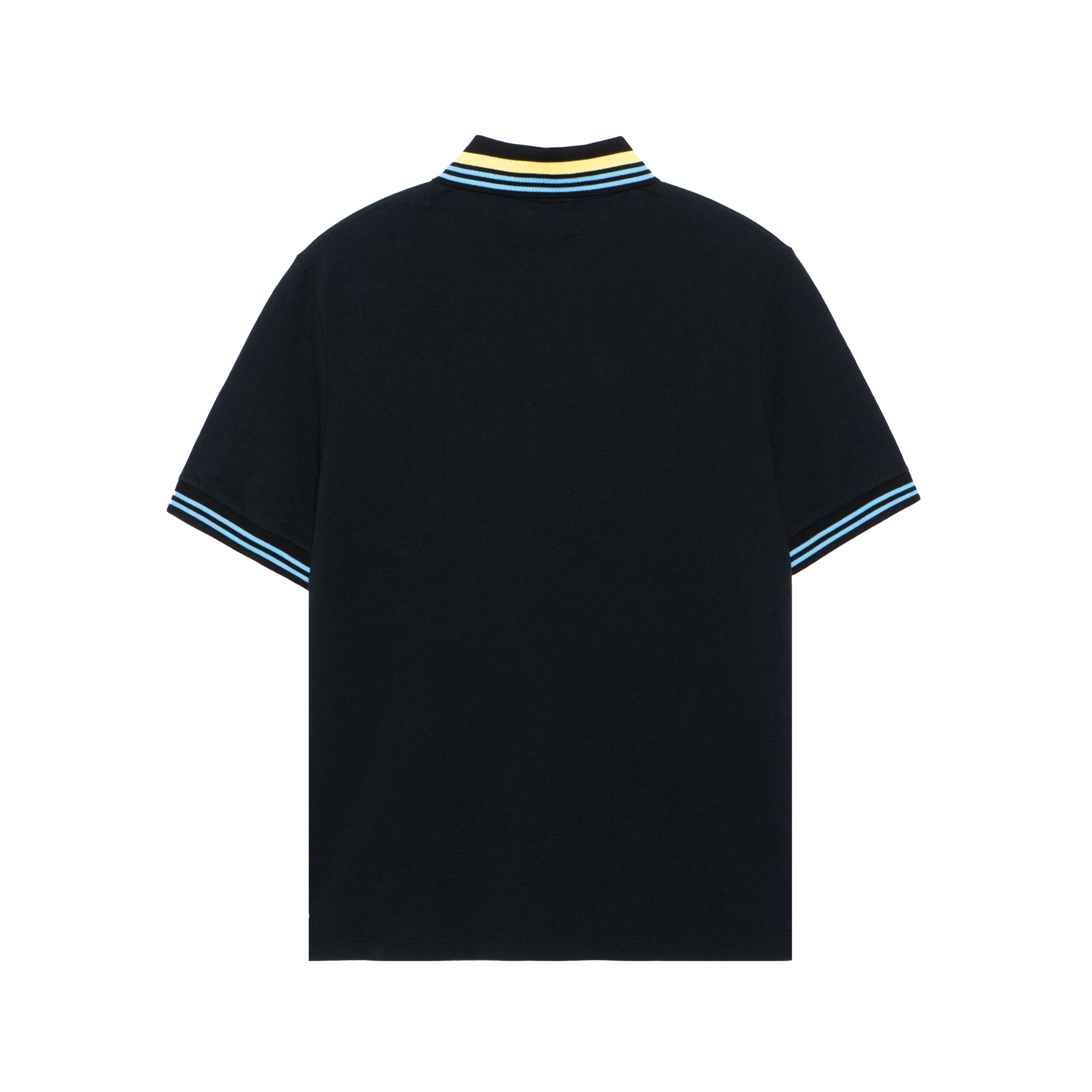 Lookbook ロエベ SS23 ロゴ ストライプ 半袖ポロシャツ - ブラック H616Y26X06-1489
