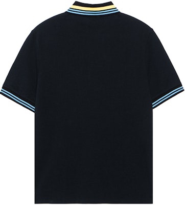 ロエベ SS23 ロゴ ストライプ 半袖ポロシャツ - ブラック H616Y26X06-1489 Lookbook ロエベ SS23 ロゴ ストライプ 半袖ポロシャツ - ブラック H616Y26X06-1489