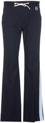 LOEWE SS23 Mid-Rise Loose Straight Casual Pants Blue H526Y04WCA5440 Order LOEWE SS23 Mid-Rise Loose Straight Casual Pants Blue H526Y04WCA5440