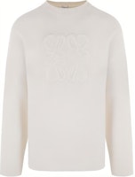 LOEWE SS23 白色圆领长袖卫衣 H526Y14KEE-2100 Order LOEWE SS23 白色圆领长袖卫衣 H526Y14KEE-2100