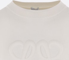 LOEWE SS23 白色圆领长袖卫衣 H526Y14KEE-2100 Details for LOEWE SS23 白色圆领长袖卫衣 H526Y14KEE-2100