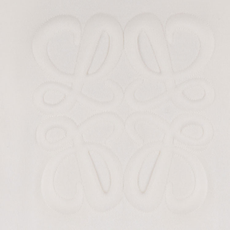 Sizing LOEWE SS23 白色圆领长袖卫衣 H526Y14KEE-2100