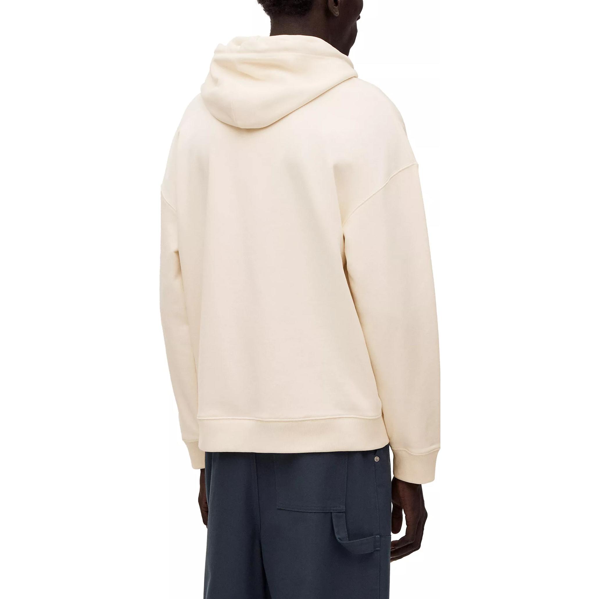 Purchase LOEWE SS23 白色連帽衫附口袋貼布設計 H526Y25X23-2021