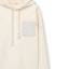 Sizing LOEWE SS23 白色連帽衫附口袋貼布設計 H526Y25X23-2021