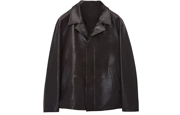 LOEWE SS23 Black Solid Single-Breasted Casual Jacket H526Y19L83-1100