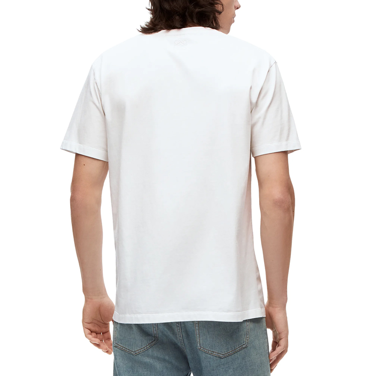 Details for LOEWE SS23 氣泡標誌印花白色T恤 H616Y22X54-2100