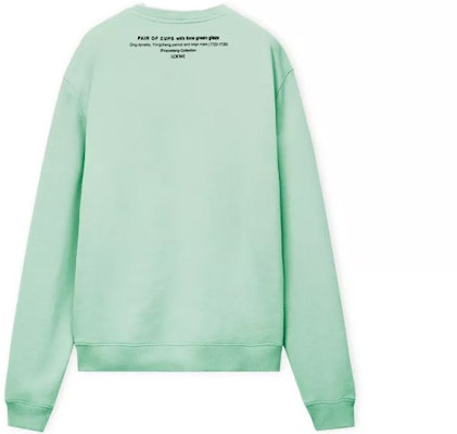 LOEWE SS23 Baju Sejuk Cetakan Seramik Unisex Hijau H800Y24X10-4320 Lookbook LOEWE SS23 Baju Sejuk Cetakan Seramik Unisex Hijau H800Y24X10-4320