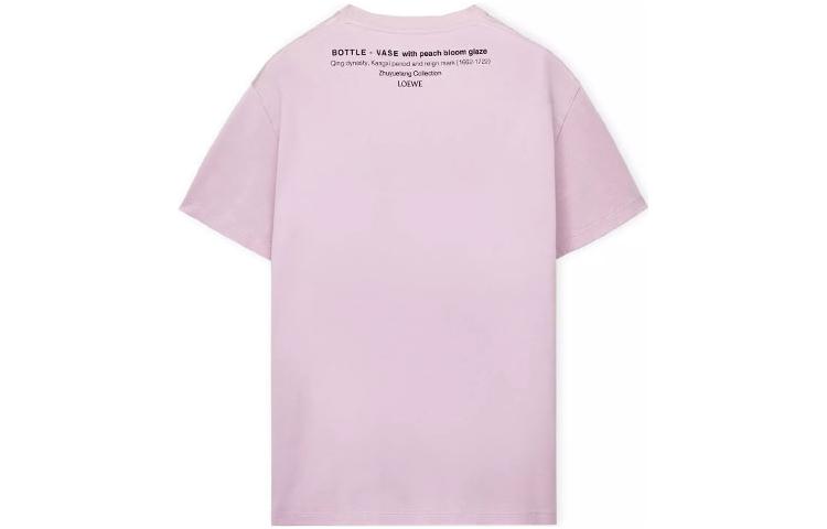 Lookbook LOEWE SS23 Baju-T Unisex Cetakan Seramik Ungu Muda H800Y22X20-6140