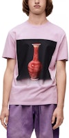 LOEWE SS23 陶瓷印花紫色中性圆领T恤 H800Y22X20-6140 Purchase LOEWE SS23 陶瓷印花紫色中性圆领T恤 H800Y22X20-6140