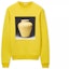 Buy LOEWE SS23 Ceramic Print Yellow Unisex Crewneck Sweatshirt Long Sleeve. H800Y24X12-8100