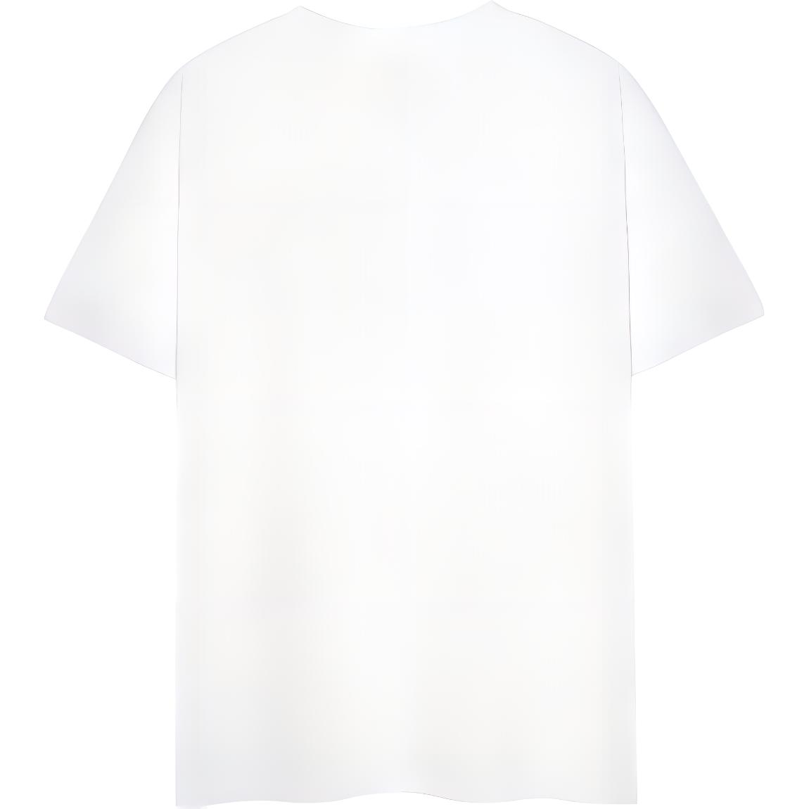 Lookbook LOEWE SS23 Baju T Lengan Pendek Logo Sulam Crewneck Putih Lelaki. H526Y22X75-2100