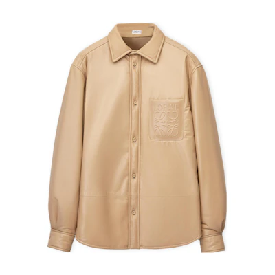 LOEWE SS23 Logo Button Cuff Jacket Khaki H526Y31L04-8733