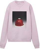 LOEWE SS23 Pattern Print Crewneck Casual Long Sleeve Sweatshirt Men Light Purple H800Y24X13-6140 LOEWE SS23 Pattern Print Crewneck Casual Long Sleeve Sweatshirt Men Light Purple H800Y24X13-6140