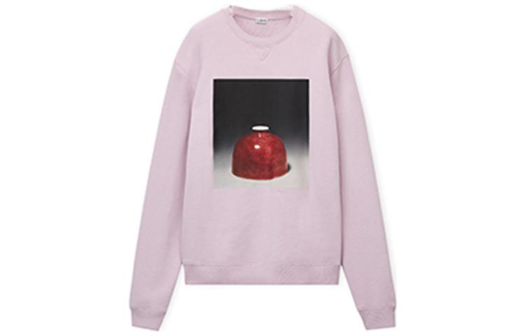 Order LOEWE 2023春夏图案印花男士紫色长袖圆领休闲卫衣 H800Y24X13-6140